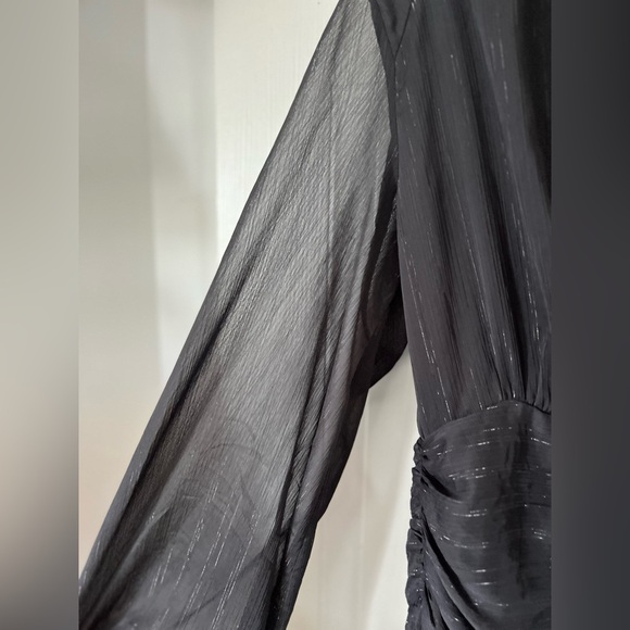 House of Harlow 1960 Black Ruche Dress - Picture 11 of 12